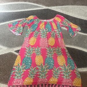 Simply Southern Pineapple Print Dress